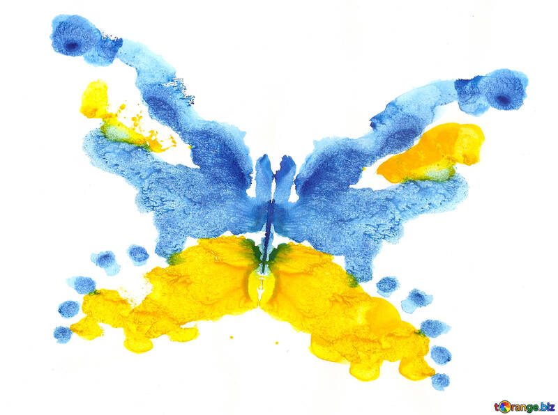 Drawing butterfly №42689