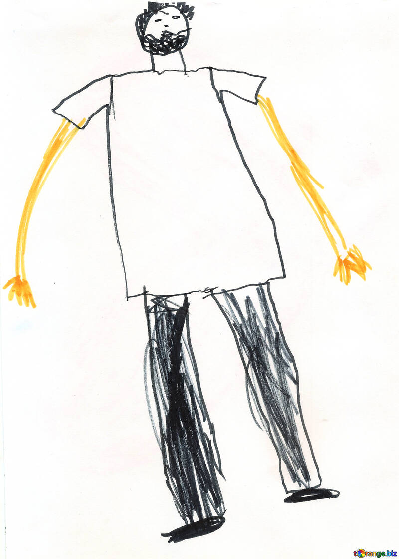 Children`s drawing dad №42745