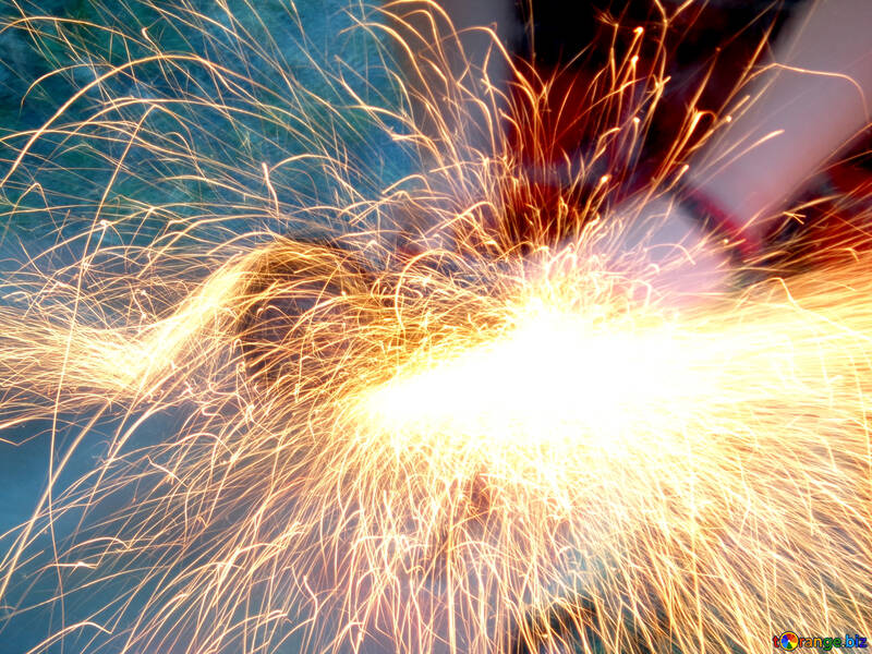 Sparks from the metal №42964