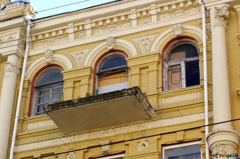 Balcony without rails №42078
