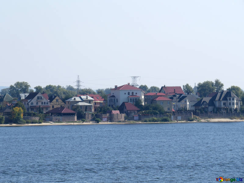 Cottages on the banks of the Dnieper №42496