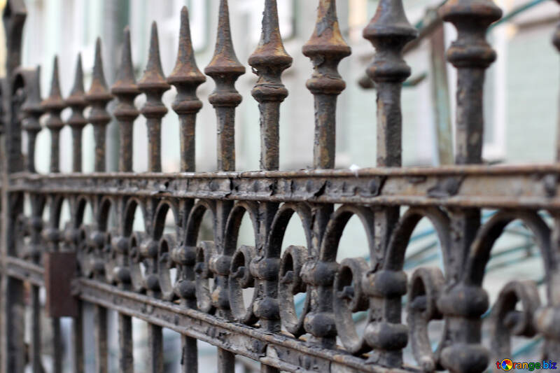 Forged old fence №42066