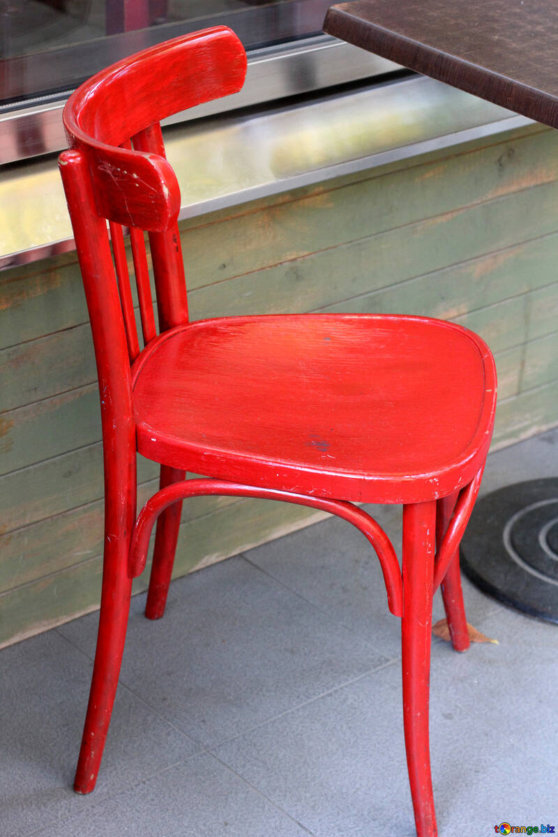 Red Viennese chair №42062