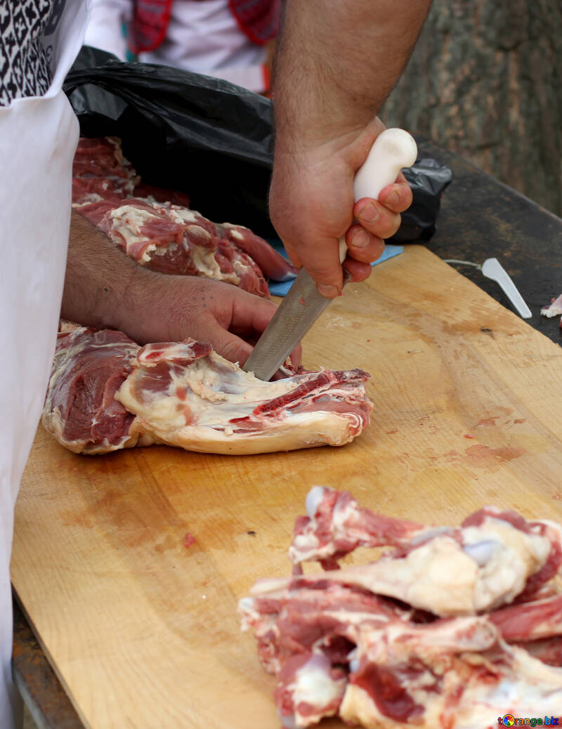 Cutting meat №42418