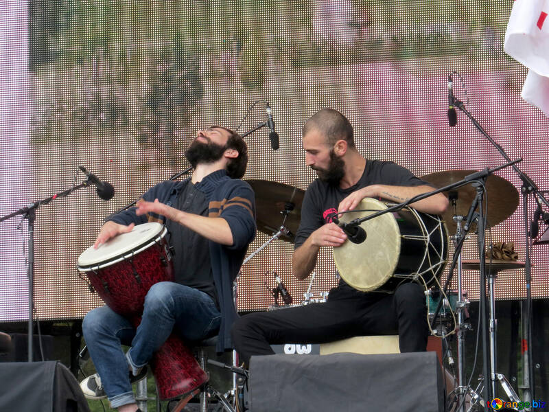 Georgian drummers №42452