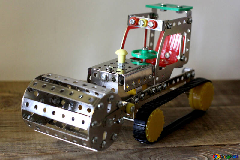 Homemade toy tractor №42303
