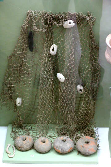 Ancient fishing net №43849