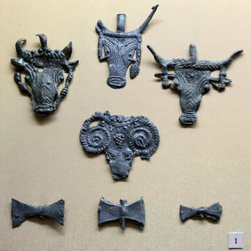 Bronze silhouettes of animals №43732