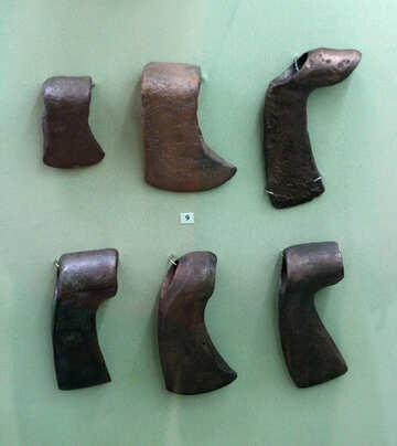 Ancient bronze axes №43793
