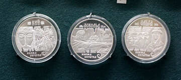 ウクライナの記念硬貨 №43506