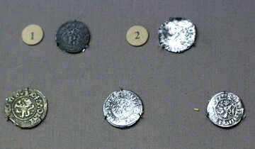 Monete principato lituano 14 ° secolo №43596