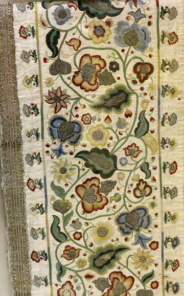 Vintage fabric №43340