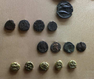 Las primeras monedas de oro №43703