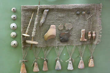 Старовинні ткацькі інструменти №43836