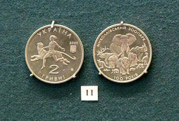 2 гривні монета №43507