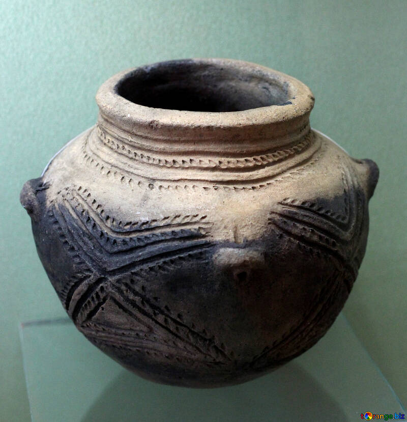 Старовинний посуд з глини №43807