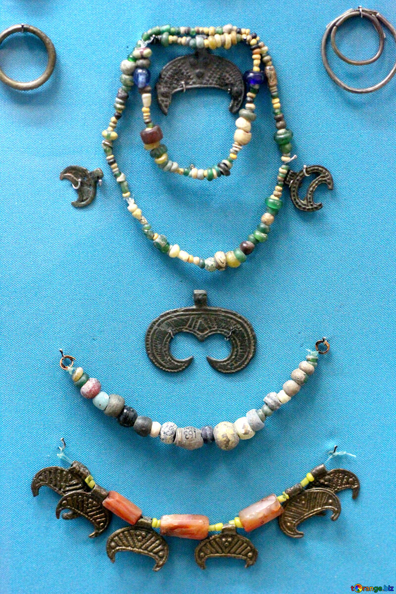 Vintage jewelry beads №44000