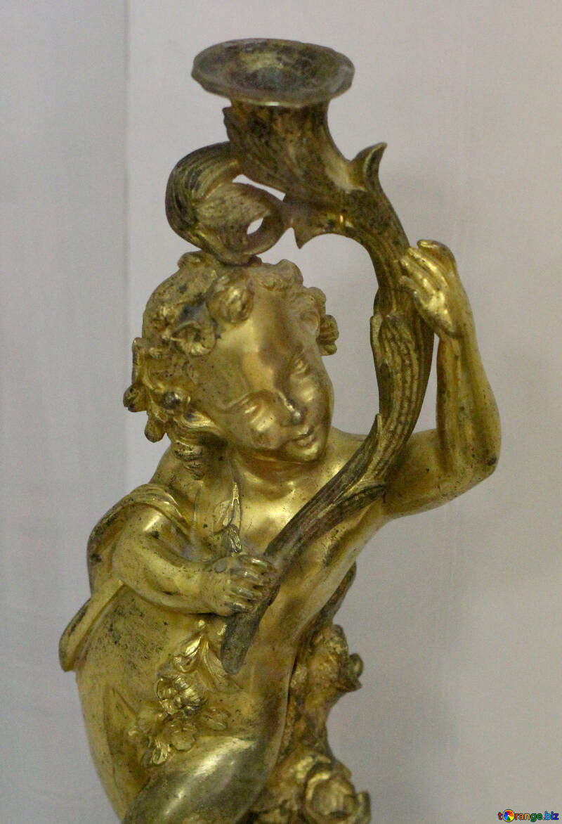 Bronze antique chandelier №43302