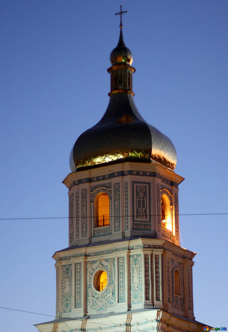 St. Sophia Kathedrale am Abend №43681
