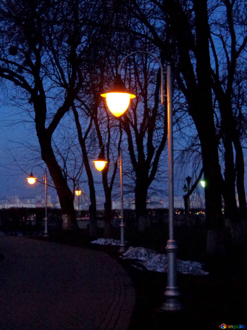 Evening lights in Kiev №43111