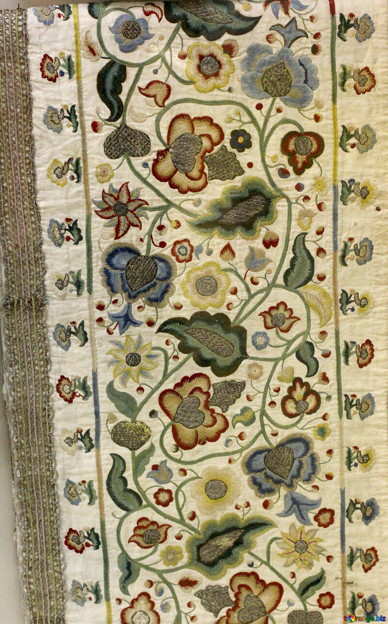 Старовинна тканина №43340