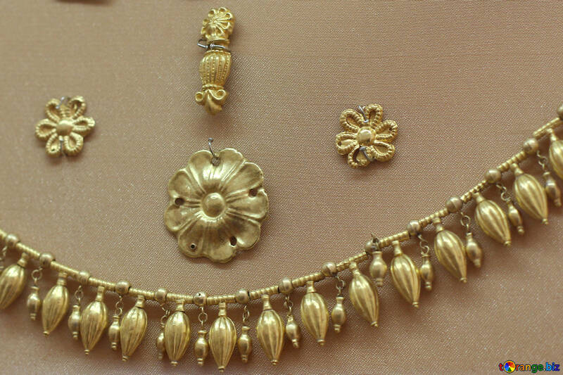 Antique Gold Perlen №43909