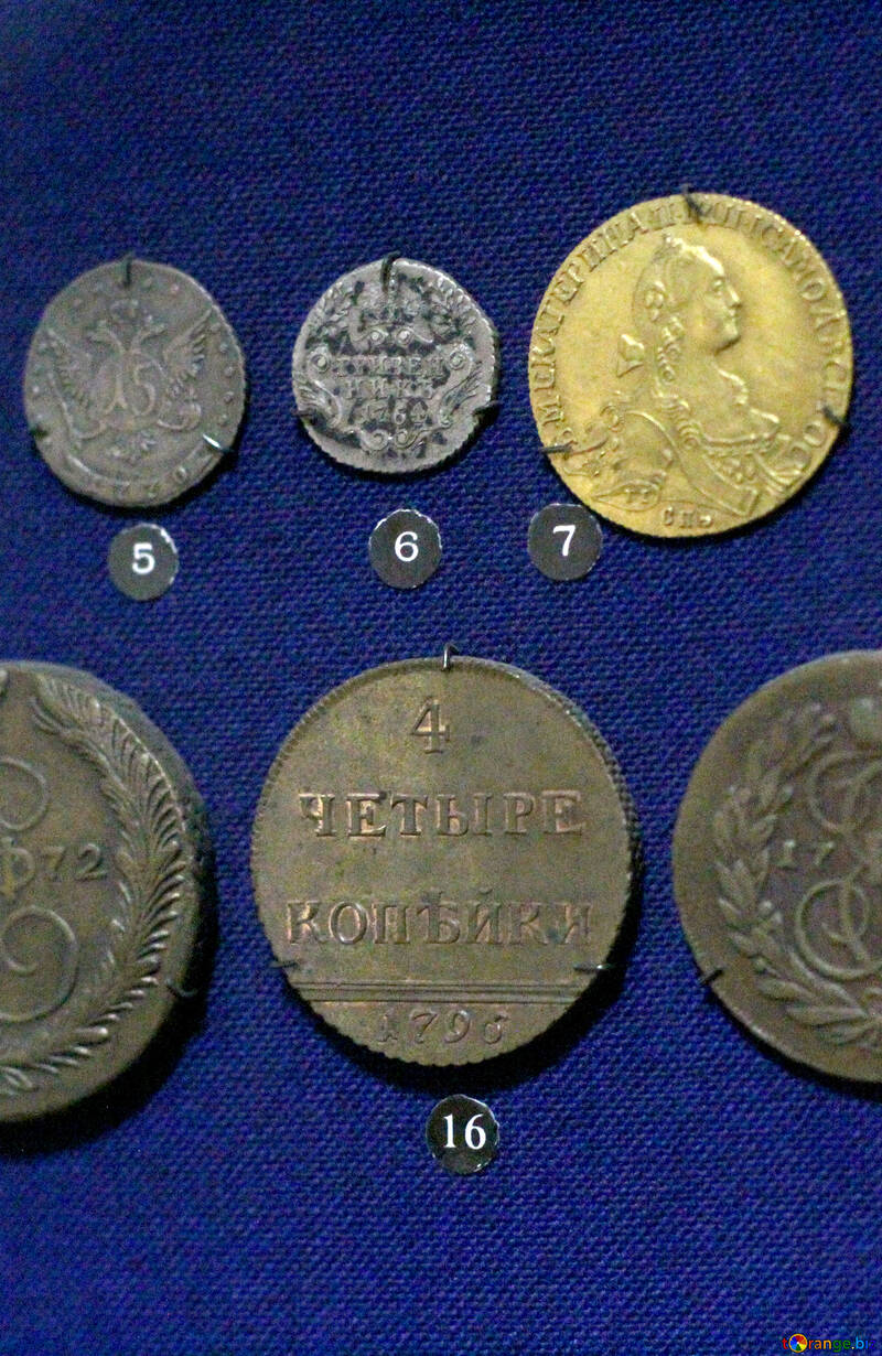 Monete russi del 18 ° secolo №43454