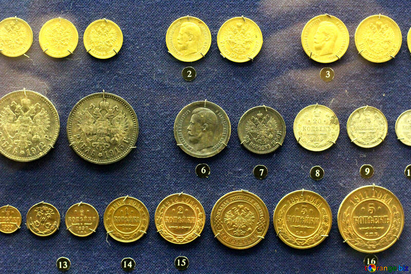 Monete d`oro della Russia imperiale №43470