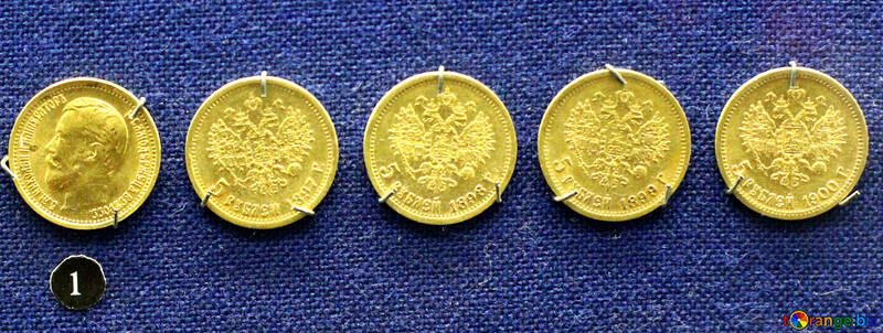 Золоті царські рублі №43465