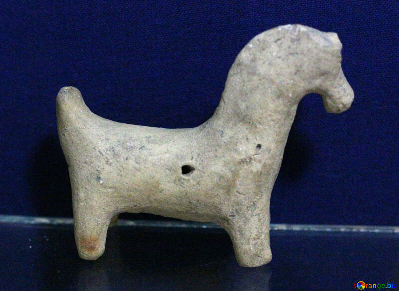 Alte Figur Pferd №43448