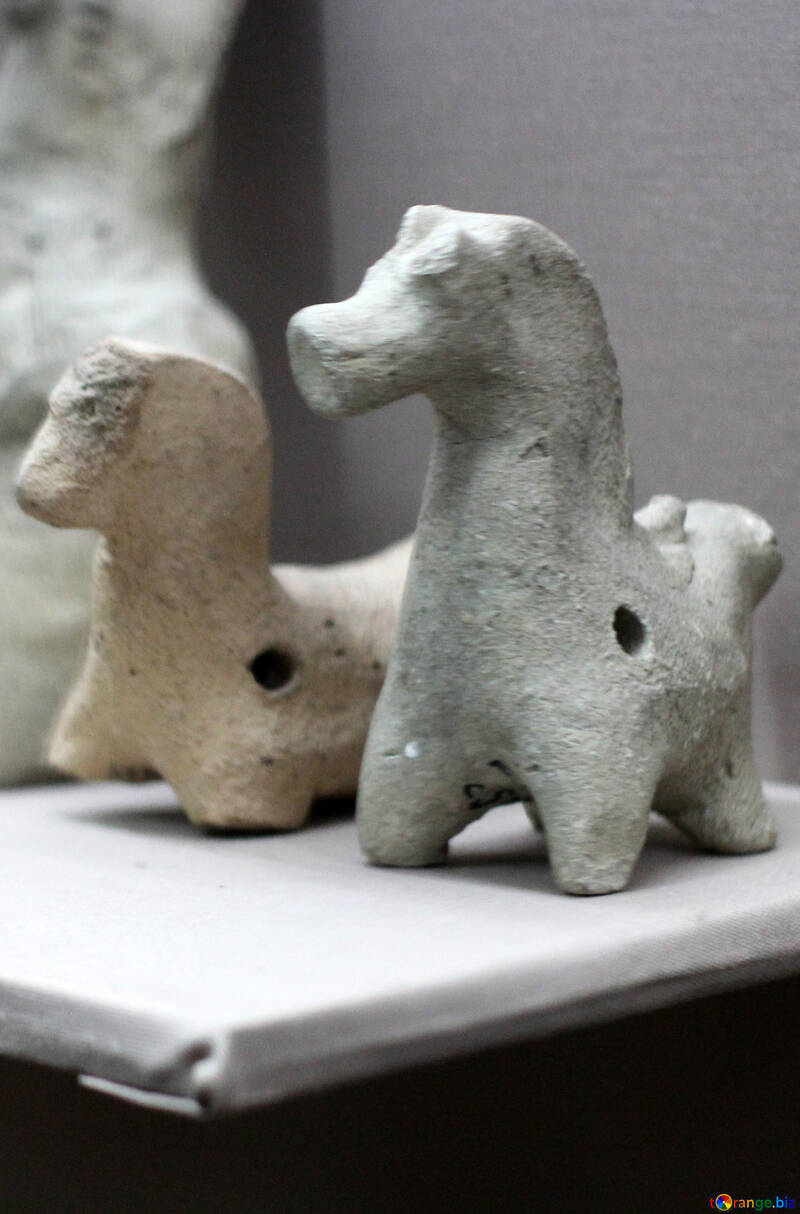Of ancient toy horse Whistle №43606