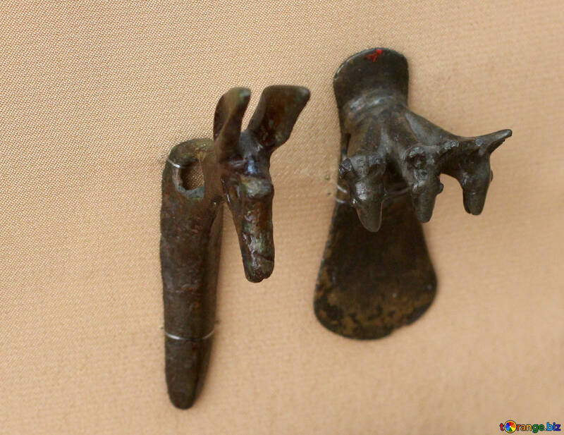 Former hanger hook of bronze in the shape of a horse №43899