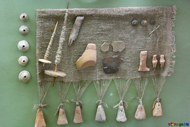 Старовинні ткацькі інструменти №43836