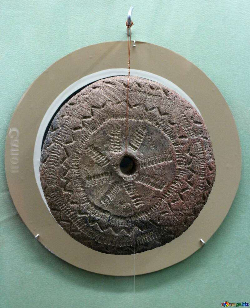 Disco calendário antigo BC 30 do século №43796