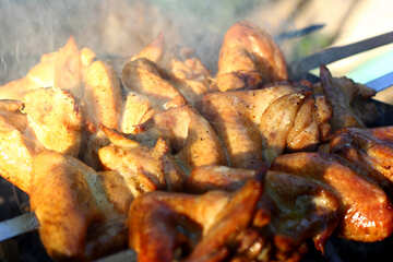 Smoked chicken wings №44784