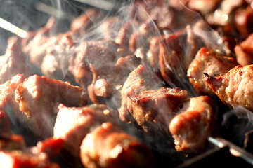 Beautiful skewers shish kebab №44749