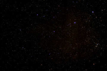 Cielo nocturno con las estrellas №44717