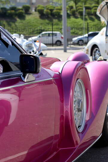 limusina de color rosa №44395
