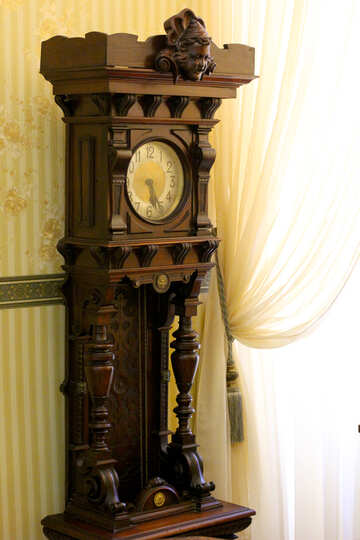 Старовинний підлоговий годинник №44196