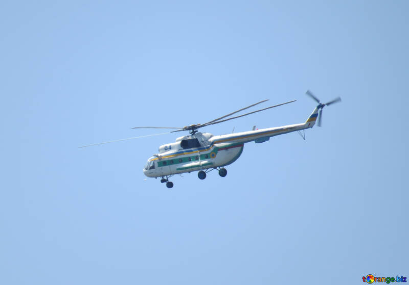 Військовий вертоліт №44505