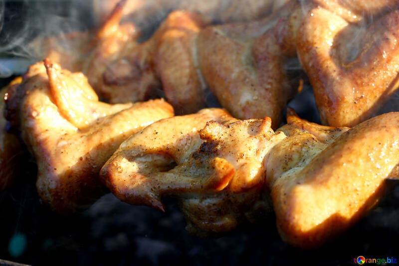 Smoked chicken wings №44780