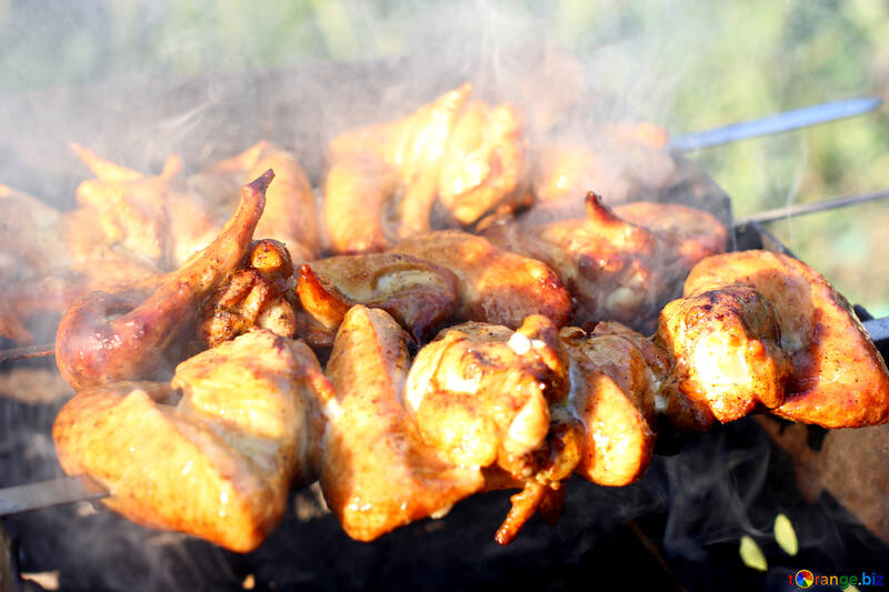 Smoked chicken wings №44782