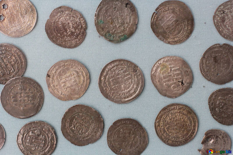 Арабські срібні монети дирхеми  №44072