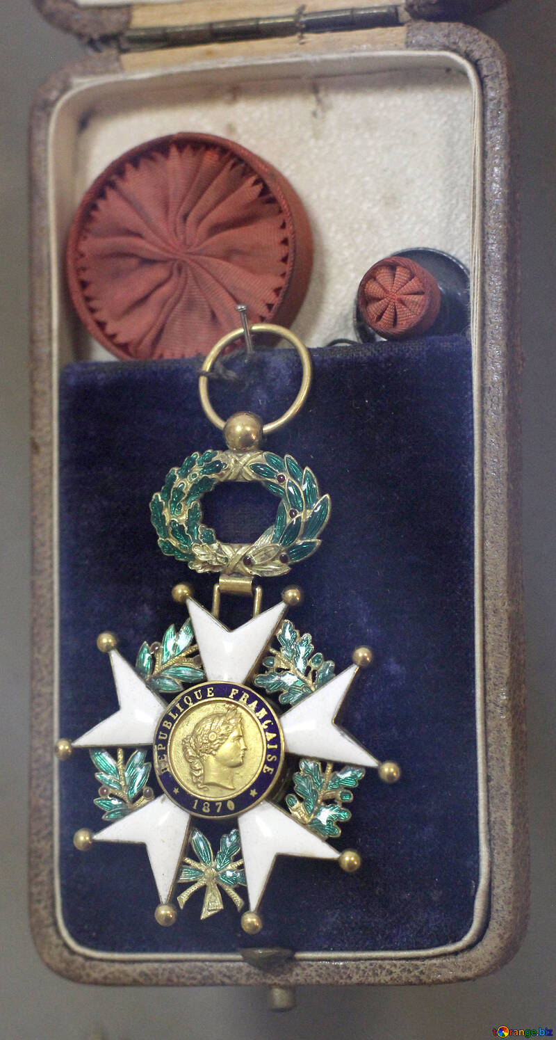 Хрест Ордена Почесного Легіону 1870 №44219