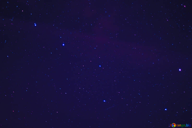 Cielo nocturno con las estrellas №44721