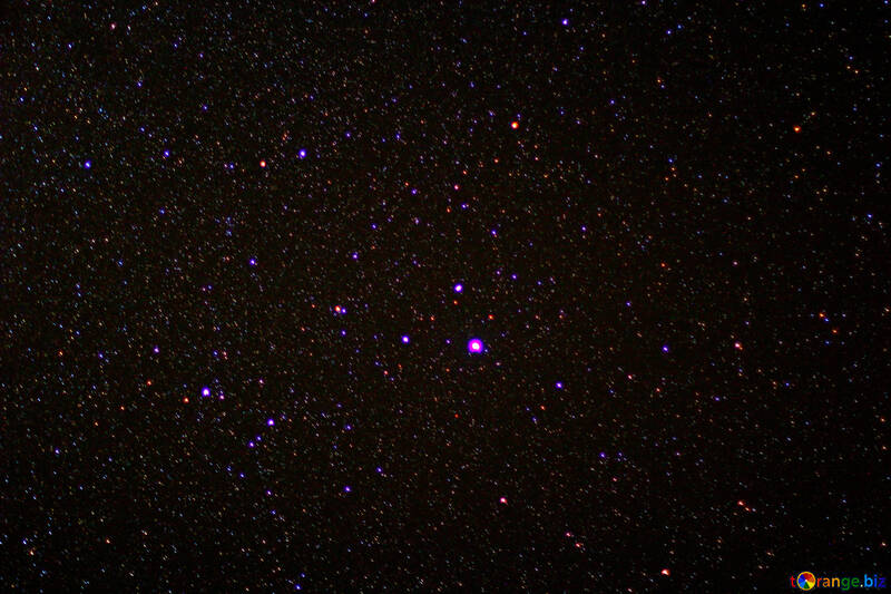 Las estrellas en el cielo nocturno №44705