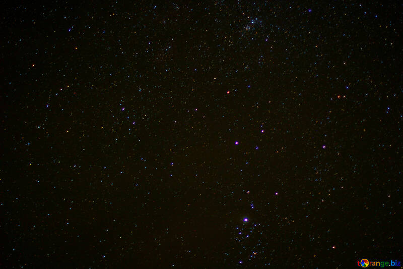 The stars in the night sky №44711