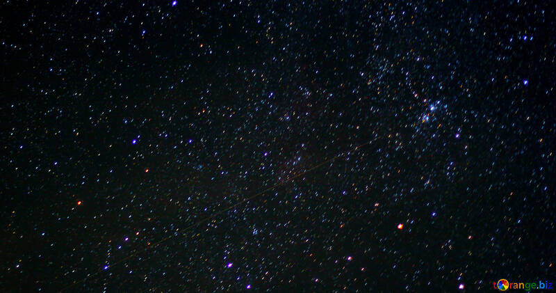 Las estrellas en el cielo nocturno №44713