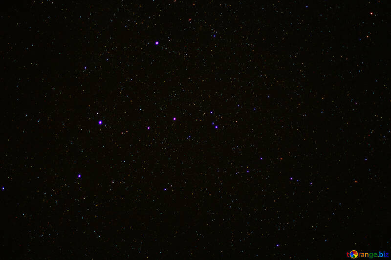 Les étoiles dans le ciel nocturne №44714