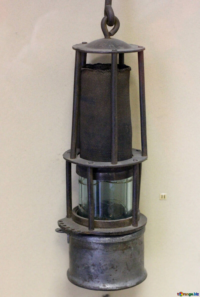The old miner`s lantern №44270